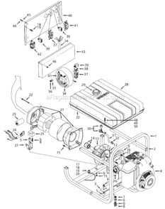 Part Location Diagram of ST165700AV Campbell Hausfeld Fuel Cap-Vented